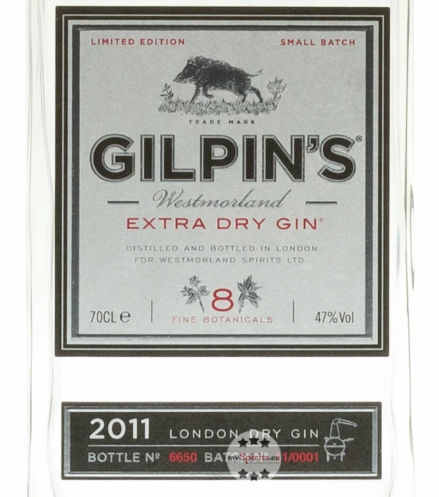 Gilpin's Westmorland Extra Dry Gin 4 Gilpin's Westmorland Extra Dry Gin – Bild 2