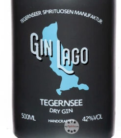 Gin Lago Tegernsee Dry Gin 6 Gin Lago Tegernsee Dry Gin -Getränke Geschäft gin lago 05 liter 3