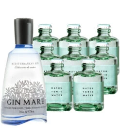 Gin Mare & 8 X Match Mediterranean Tonic Set