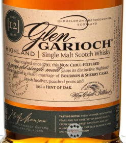 Glen Garioch 12 Jahre Whisky -Getränke Geschäft glen garioch highland single malt whisky 0 7 liter 5