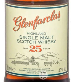 Glenfarclas 25 Jahre Highland Single Malt Whisky -Getränke Geschäft glenfarclas 25 jahre highland single malt whisky 07 liter 5