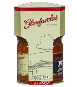 Glenfarclas Probierset 10J , 12 J & 105° 3 X 0,2l -Getränke Geschäft glenfarclas probierset 3 x 02 liter 3