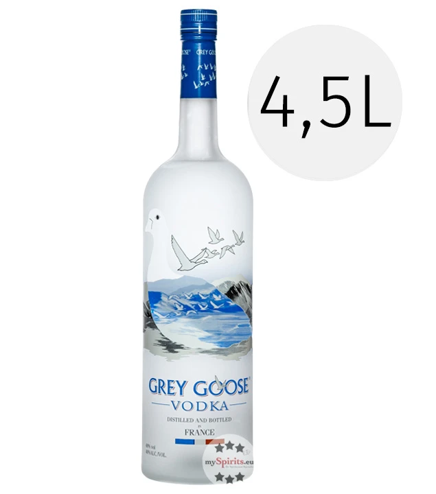Grey Goose Vodka 4,5l 3 Grey Goose Vodka 4,5l