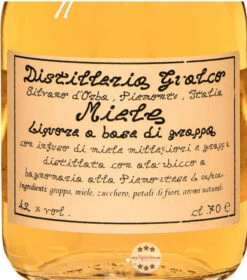 Gualco Miele Honiglikör Mit Grappa -Getränke Geschäft gualco miele honiglikoer 07l 2 1