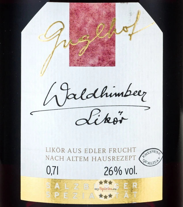 Guglhof Waldhimbeer Likör 4 Guglhof Waldhimbeer Likör – Bild 2