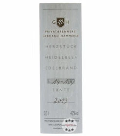 Hämmerle Herzstück Heidelbeer-Edelbrand 7 Hämmerle Herzstück Heidelbeer-Edelbrand -Getränke Geschäft haemmerle herzstueck heidelbeer 05 liter 1