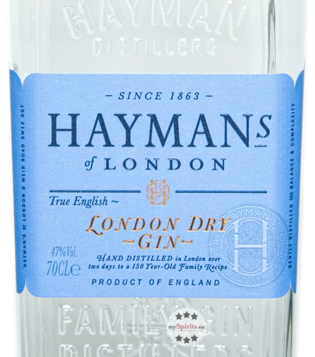 Hayman's Dry Gin 47 % Vol. 4 Hayman's Dry Gin 47 % Vol. – Bild 2