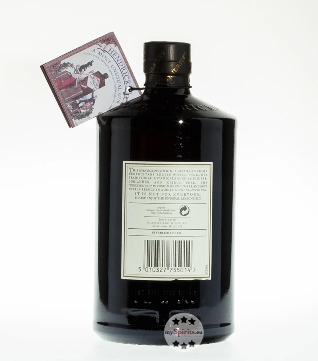 Hendricks Gin 0,7l 5 Hendricks Gin 0,7l – Bild 3