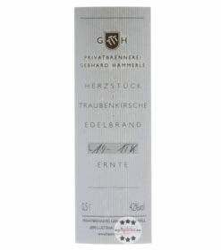 Hämmerle Herzstück Traubenkirsch-Edelbrand -Getränke Geschäft img 0105 90