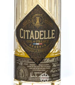 Citadelle Réserve Gin -Getränke Geschäft img 0486