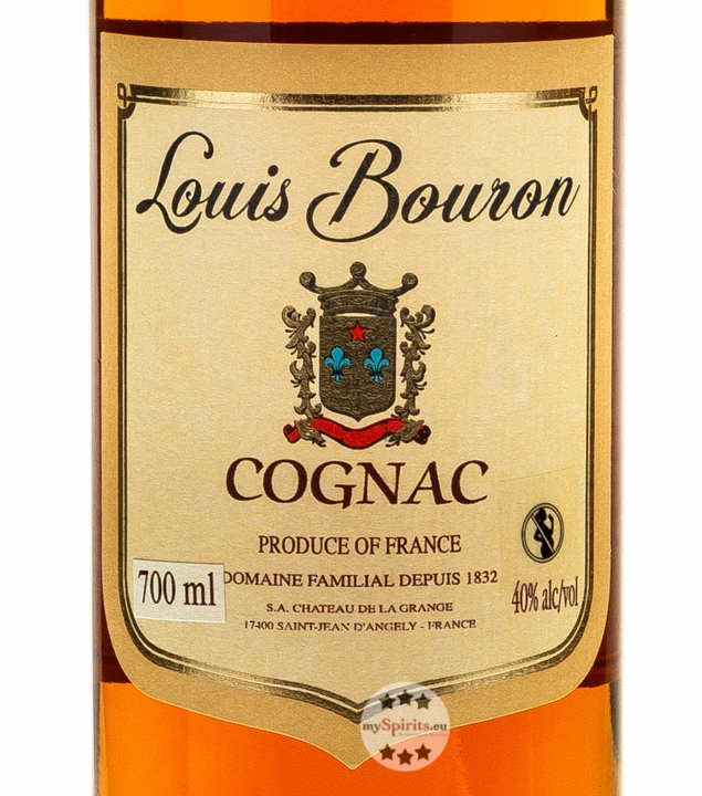 Louis Bouron VSOP Cognac 4 Louis Bouron VSOP Cognac – Bild 2