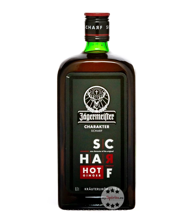 Jägermeister Scharf Hot Ginger Kräuterlikör 3 Jägermeister Scharf Hot Ginger Kräuterlikör