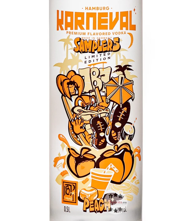 Karneval Peach Flavored Vodka 4 Karneval Peach Flavored Vodka – Bild 2