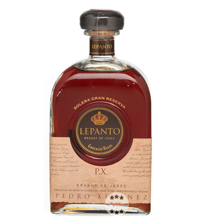 Lepanto PX Pedro Ximenez Brandy 4 Lepanto PX Pedro Ximenez Brandy – Bild 2