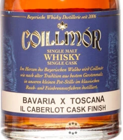 Liebl Coillmor Bavaria X Toscana Caberlot Whisky -Getränke Geschäft liebl coillmor bavariaxtoscana il caberlot finish whisky 07 liter 4