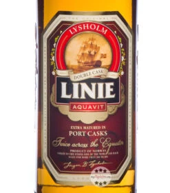 Linie Aquavit Double Cask Port Finish -Getränke Geschäft linie aquavit double cask port finish 07 liter 3
