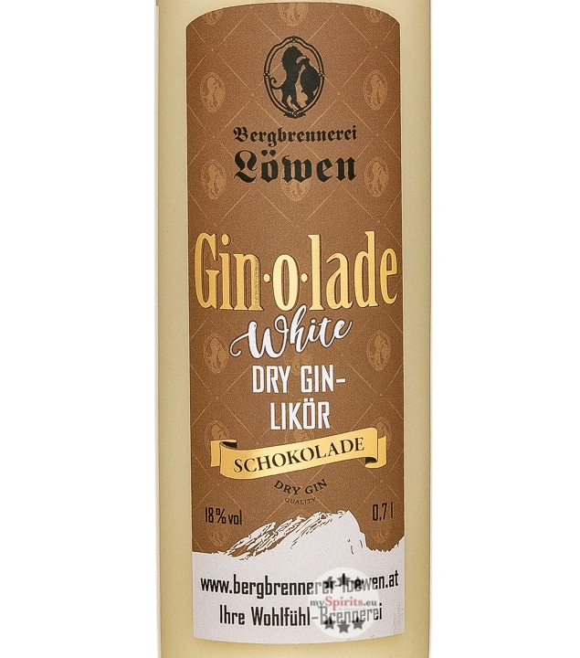 Löwen Gin-o-lade White Schokoladenlikör Mit Gin 4 Löwen Gin-o-lade White Schokoladenlikör Mit Gin – Bild 2