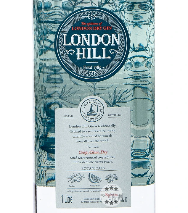 London Hill Dry Gin 4 London Hill Dry Gin – Bild 2