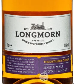 Longmorn The Distiller’s Choice Single Malt Whisky 9 Longmorn The Distiller’s Choice Single Malt Whisky -Getränke Geschäft longmorn the distillers choice single malt whisky 07 liter 5