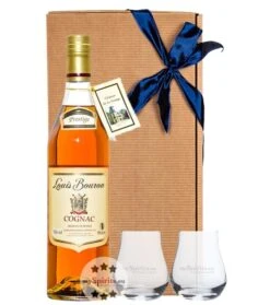 Louis Bouron Cognac Geschenkset Mit 2 Gläsern