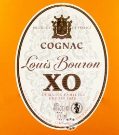 Louis Bouron XO Cognac In Dekanter -Getränke Geschäft louis bouron xo cognac 07 liter dekanter 5