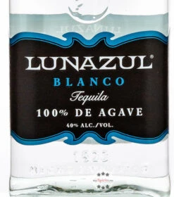 Lunazul Blanco Tequila -Getränke Geschäft lunazul blanco tequila 07 liter 3