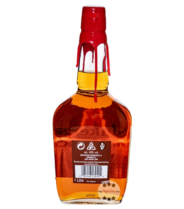 Maker's Mark Whisky Kentucky Straight Bourbon 1l 5 Maker's Mark Whisky Kentucky Straight Bourbon 1l – Bild 3