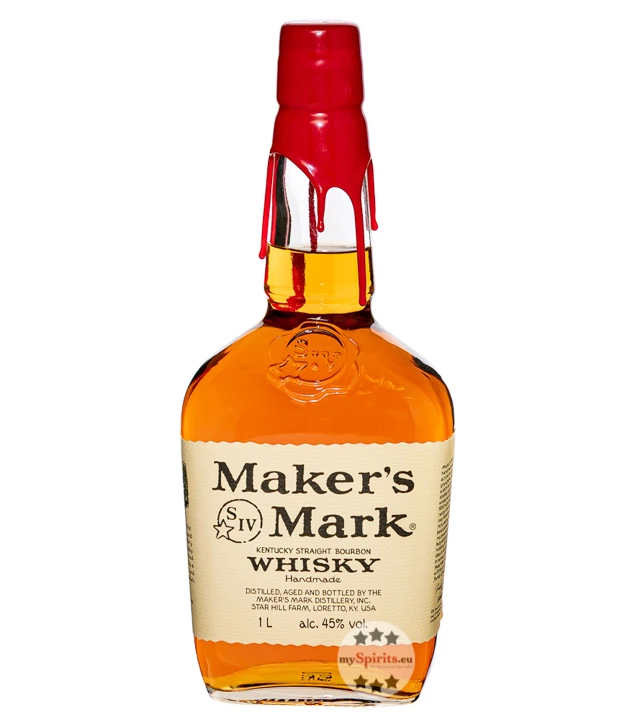 Maker's Mark Whisky Kentucky Straight Bourbon 1l 3 Maker's Mark Whisky Kentucky Straight Bourbon 1l