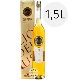 Marcati Grappa Riserva „Il Bacio Delle Muse“ 1,5l In Geschenkbox