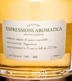 Marzadro Grappa Espressioni Aromatica -Getränke Geschäft marzadro espressioni aromatica 07 liter 4