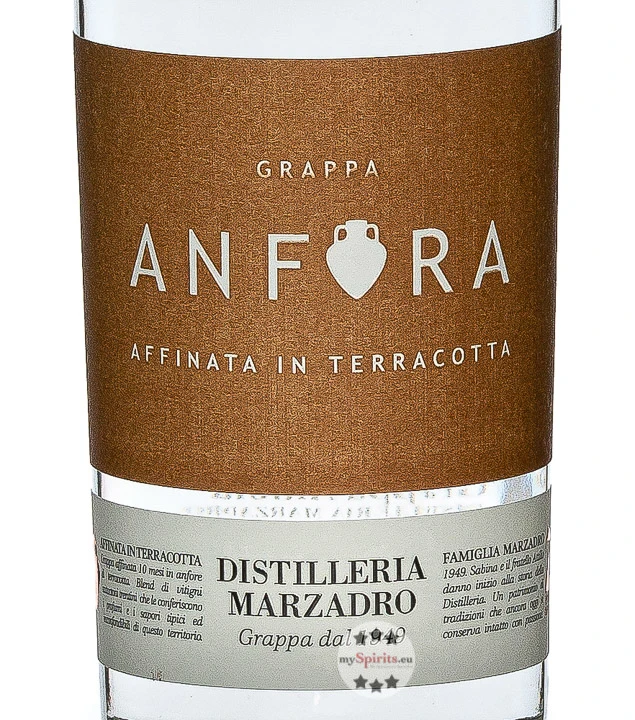 Marzadro Grappa Anfora 4 Marzadro Grappa Anfora – Bild 2
