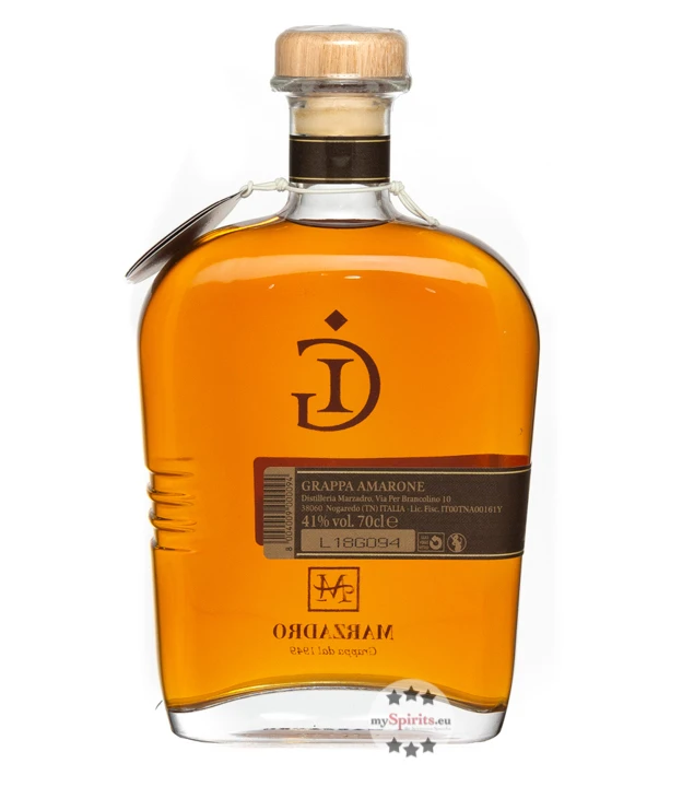 Marzadro Grappa Giare Amarone In Kunstleder-Box 6 Marzadro Grappa Giare Amarone In Kunstleder-Box – Bild 4