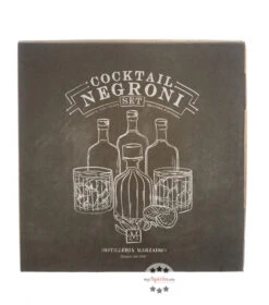 Marzadro Negroni Geschenk-Set -Getränke Geschäft marzadro negroni geschenkset gin likoer wermut 3 x 0 2 liter 2