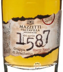 Mazzetti 1587 Grappa Di Brachetto Sherry Finish -Getränke Geschäft mazzetti 1587 grappa brachetto 0 5 liter 5