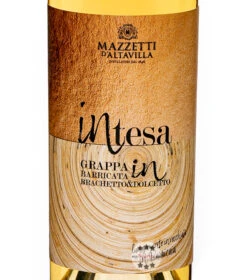 Mazzetti Intesa Grappa Di Brachetto E Dolcetto -Getränke Geschäft mazzetti d altavilla grappa intesa di brachetto 07 liter 3