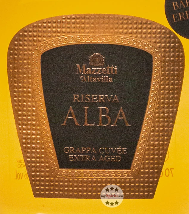 Mazzetti Alba Grappa Riserva 5 Mazzetti Alba Grappa Riserva – Bild 3