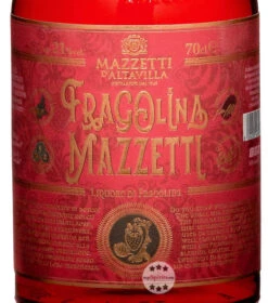 Mazzetti Fragolina Likör Mit Erdbeeren & Grappa -Getränke Geschäft mazzetti likoer mit walderbeeren grappa 07 liter 3