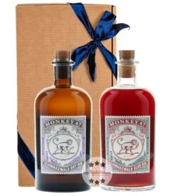 Geschenkset: Monkey 47 Dry Gin + Monkey 47 Sloe Gin