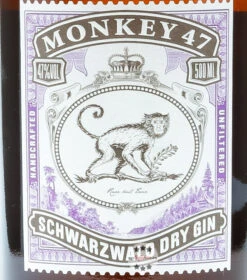 Monkey 47 Schwarzwald Dry Gin -Getränke Geschäft monkey 47 schwarzwald gin 500 ml 1