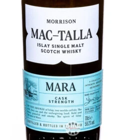 Mac-Talla Mara Cask Strength Islay Single Malt Whisky -Getränke Geschäft morrison mac talla mara whisky 07 liter 5