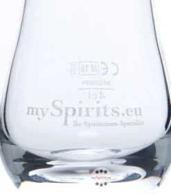 6 X MySpirits Schnapsglas - Kleines Nosing Glas -Getränke Geschäft myspirits nosing glas klein mit schriftzug 1 1