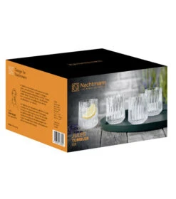 4 X Nachtmann Jules Tumbler-Becherglas -Getränke Geschäft nachtmann jules tumbler 4er set becherglas
