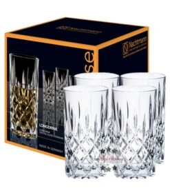 4 X Nachtmann Noblesse Longdrinkglas