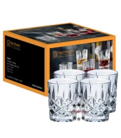 4 X Nachtmann Noblesse Stamperl Shot Glas