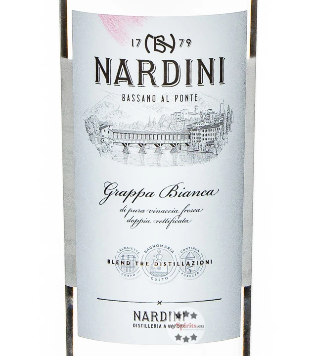 Nardini Grappa Bianca 50° 4 Nardini Grappa Bianca 50° – Bild 2