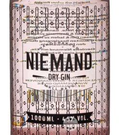 Niemand Dry Gin 1l -Getränke Geschäft niemand dry gin 1 liter 1
