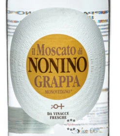 Grappa Nonino Il Moscato -Getränke Geschäft nonino grappa il moscato 07 l 4