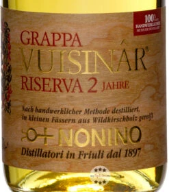 Nonino Grappa Vuisinâr Riserva -Getränke Geschäft nonino grappa vuisnar riserva 07 liter 3