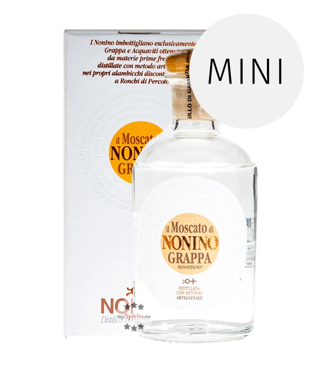 Grappa Nonino Il Moscato 0,1 L 3 Grappa Nonino Il Moscato 0,1 L