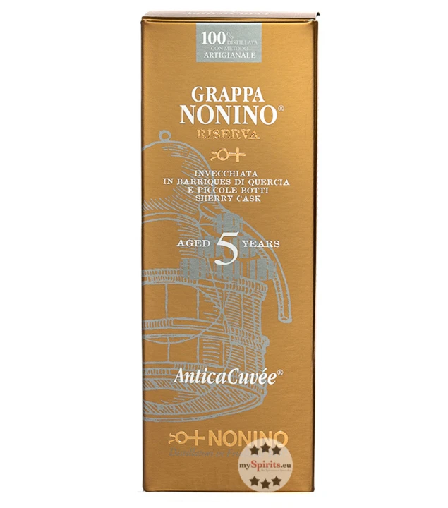 Grappa Nonino Riserva Antica Cuvée 5 Jahre 7 Grappa Nonino Riserva Antica Cuvée 5 Jahre – Bild 5